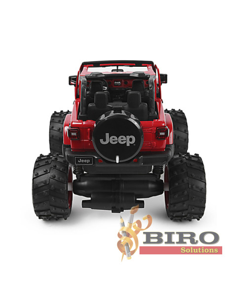 RS Masina cu telecomanda RASTAR 1:14 JEEP Wrangler JL with Big foot design, rosie